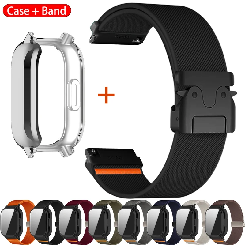 Nylon Straps+ TPU case for Red – обзор и цена Parachute Strap Elastic
