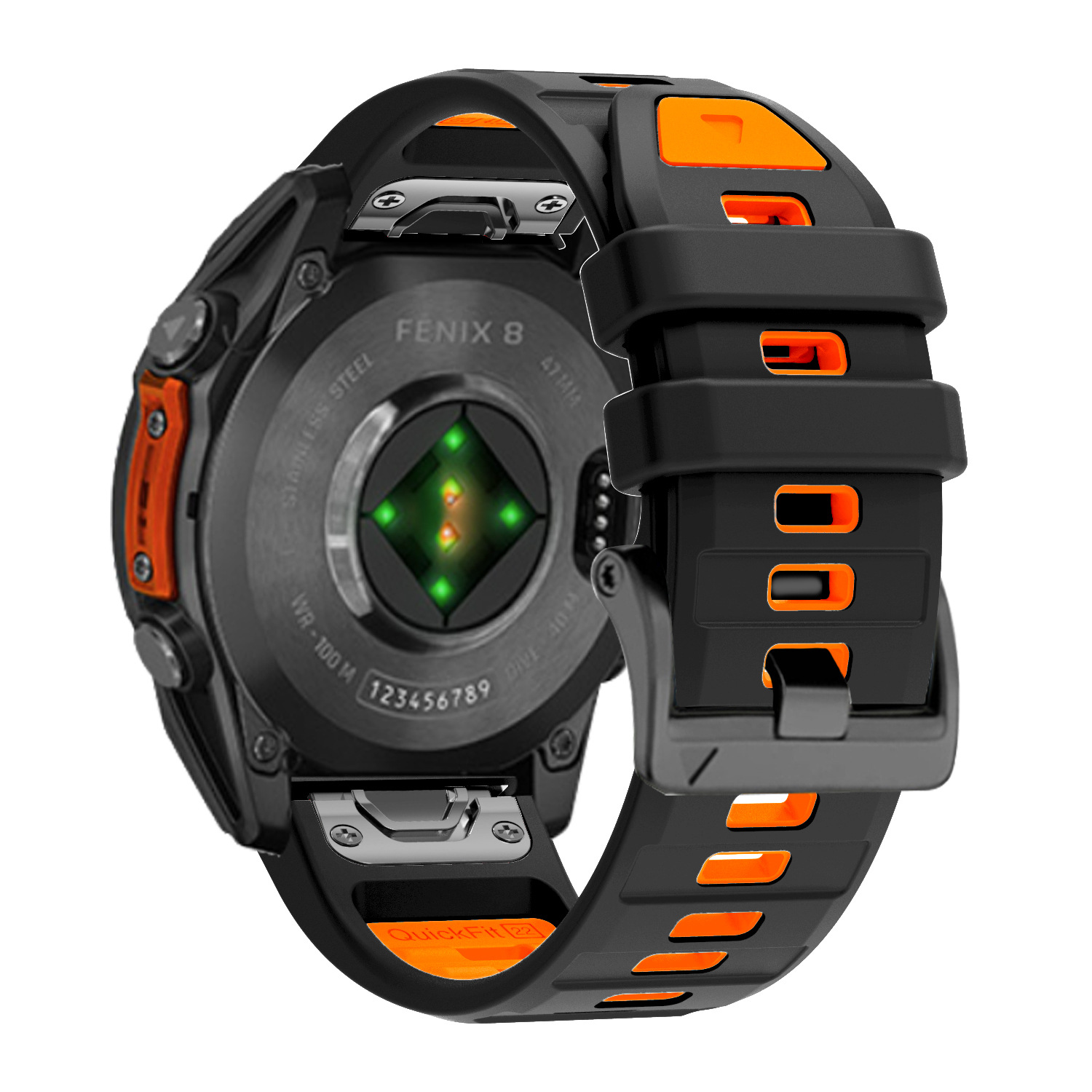 QuickFit 26mm 22mm Silicone Wa – обзор и цена Silicone Watch Band 22Mm