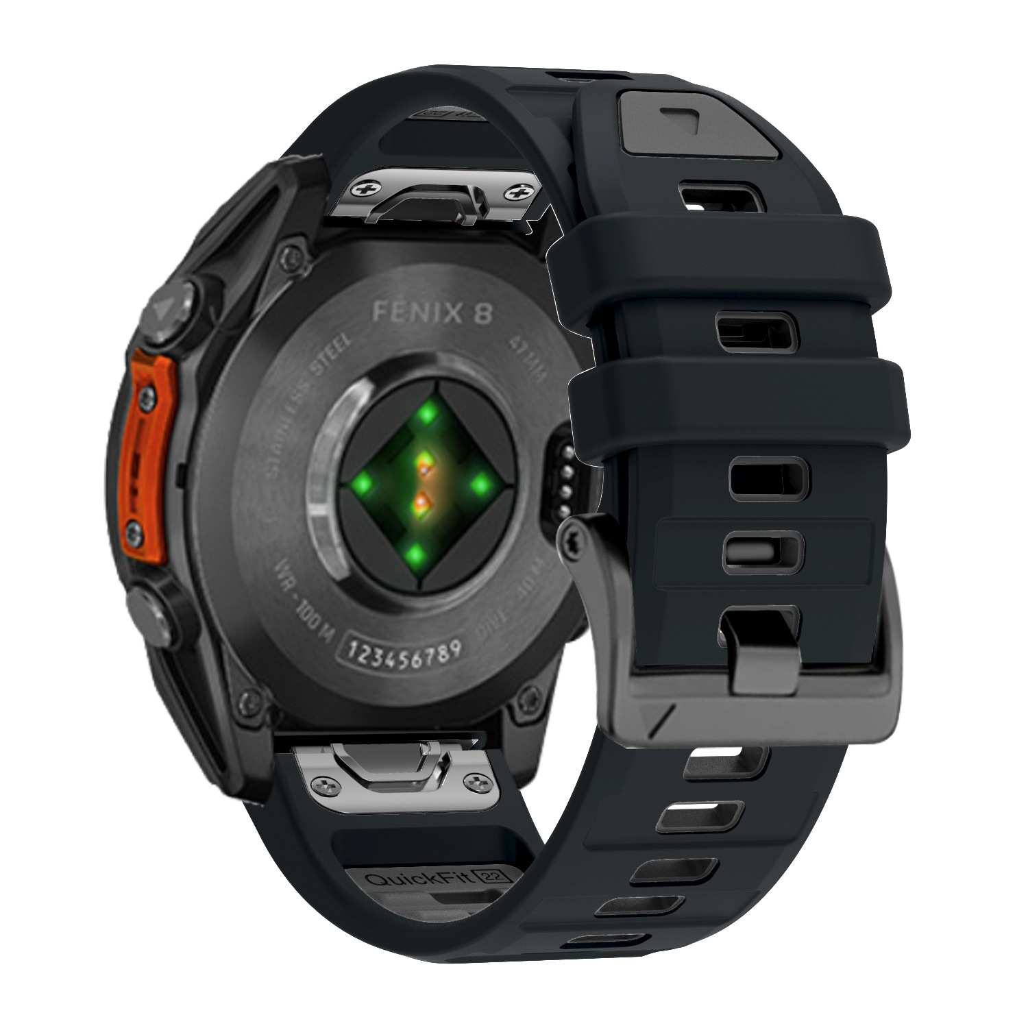 QuickFit 26mm 22mm Silicone Wa – обзор и цена Silicone Watch Band 22Mm