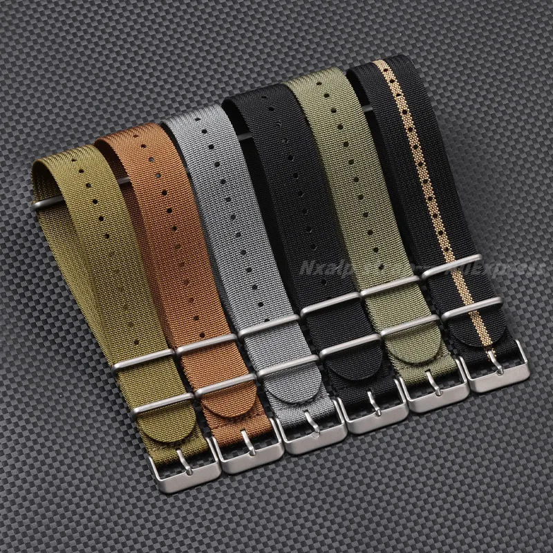 Ribbed Nylon Watch Strap 18mm  – обзор и цена Nato Strap Nylon