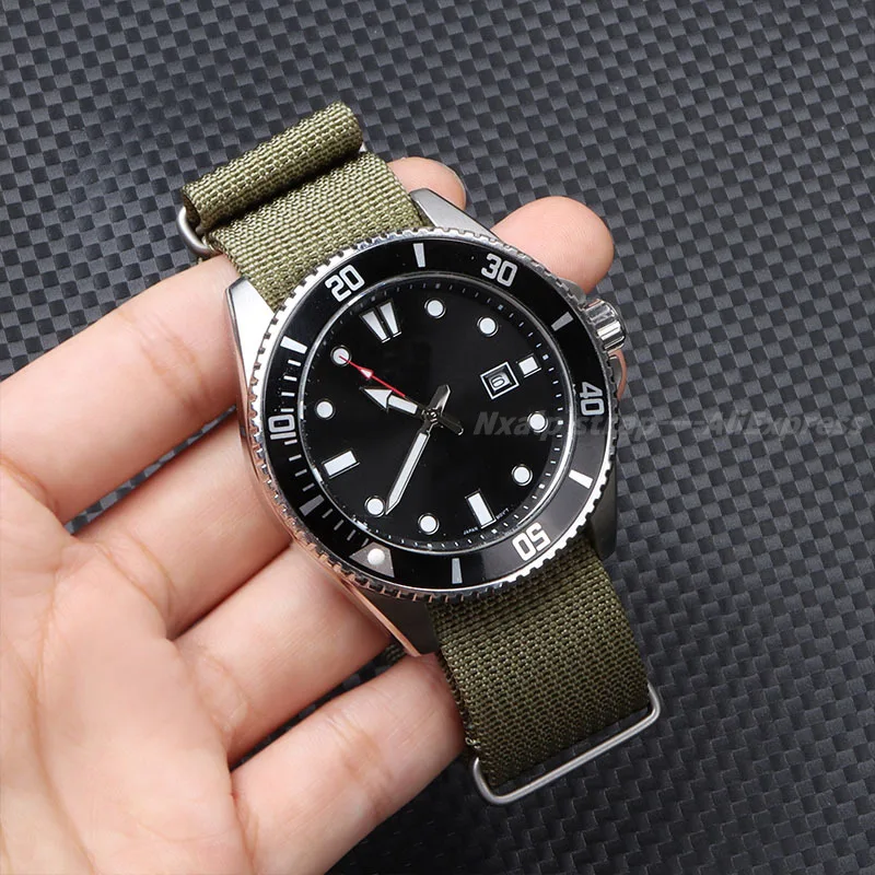 Ribbed Nylon Watch Strap 18mm  – обзор и цена Nato Strap Nylon