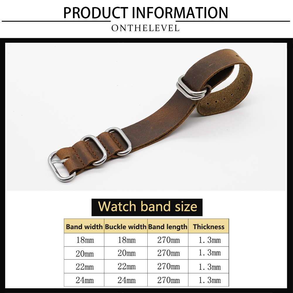 Genuine Leather Watch Band 18m – обзор и цена Suede Strap Watch