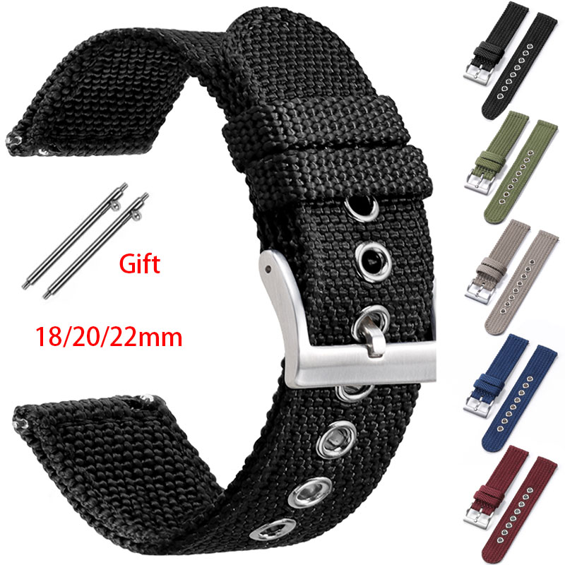 Nylon Strap 18mm 20mm 22mm Ban – обзор и цена Nato Strap Nylon
