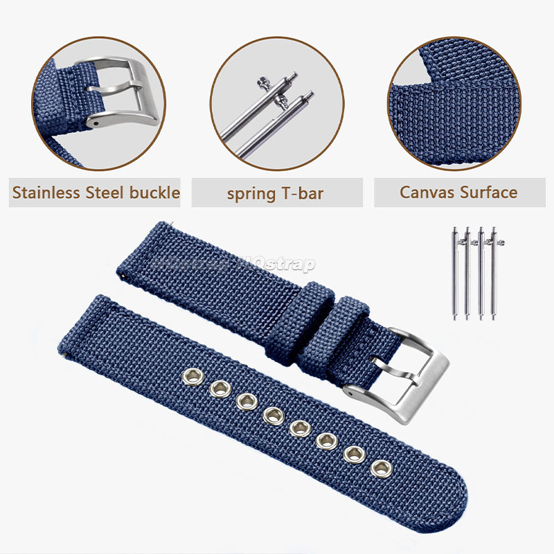 Nylon Strap 18mm 20mm 22mm Ban – обзор и цена Nato Strap Nylon