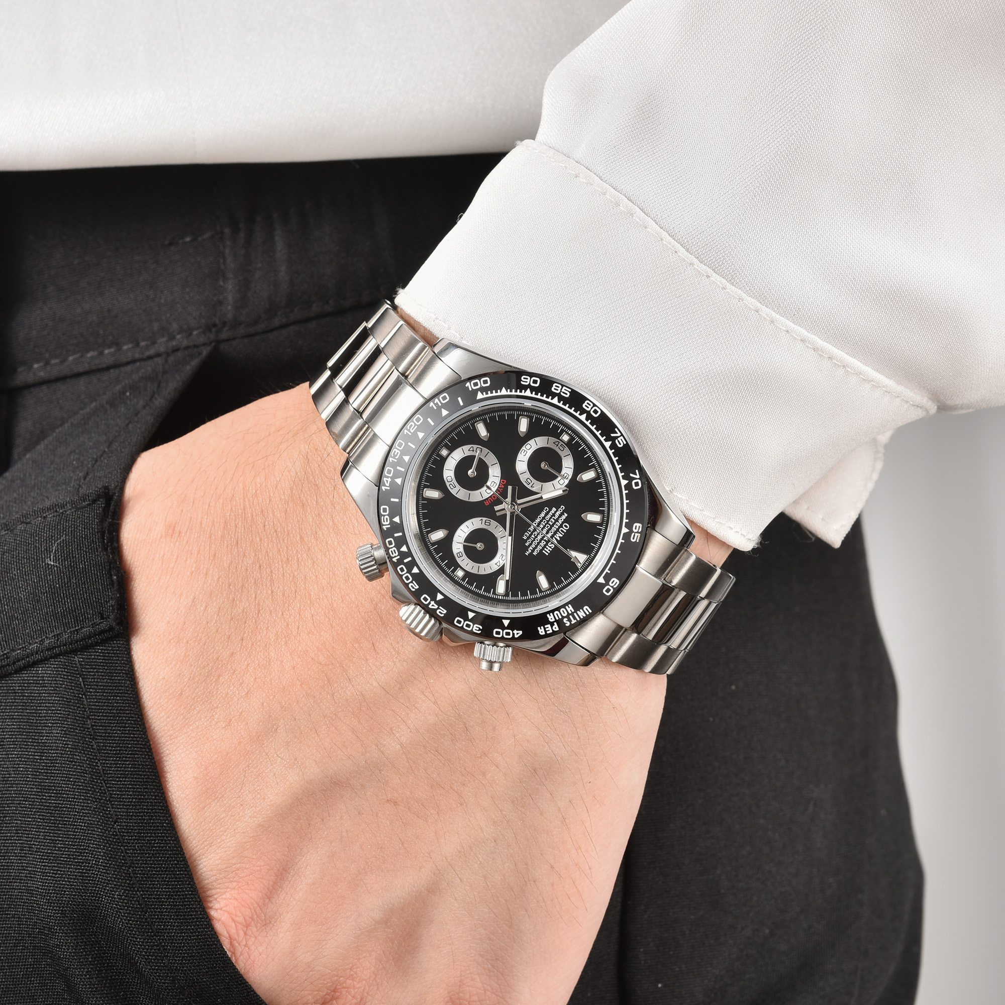 Men's watch VK63 Quartz moveme – обзор и цена Stainless Bracelet Diver