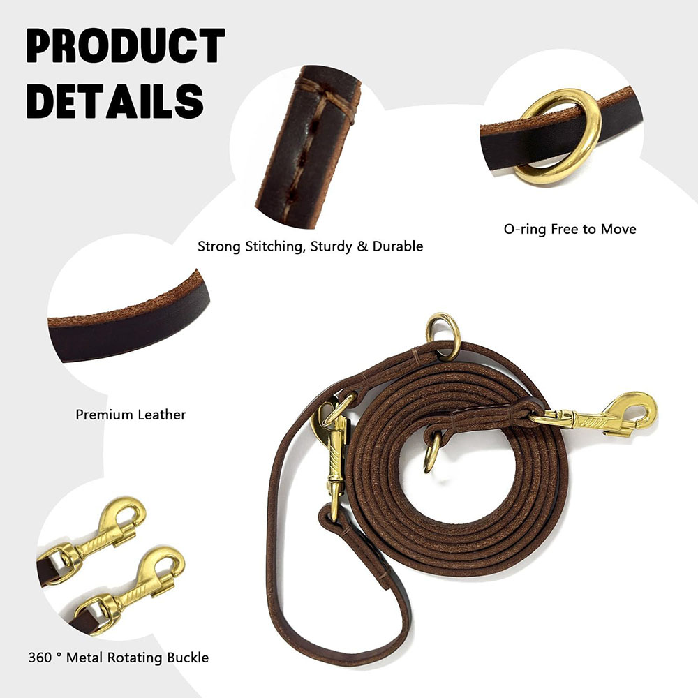 Multi Function Leather Dog Lea – обзор и цена Leather Strap Quick Release