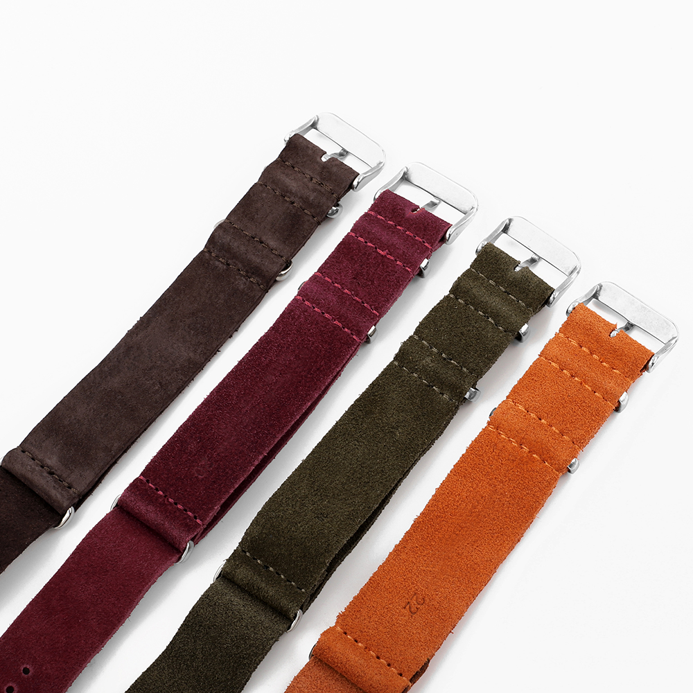 18mm 20mm 22mm Vintage Soft Su – обзор и цена Suede Strap Watch