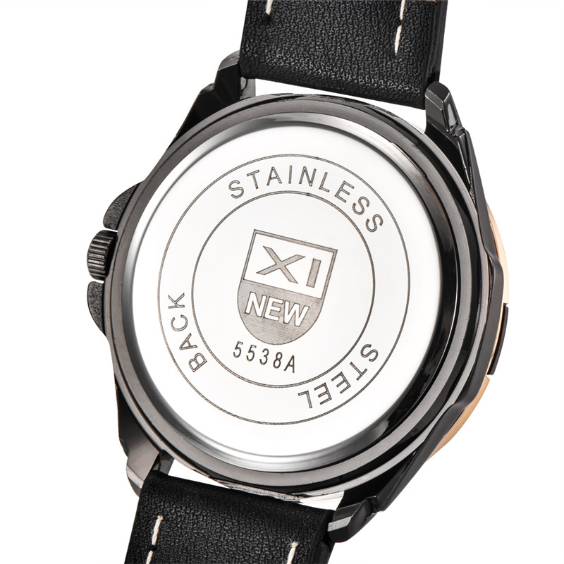 Men XINEW Brand Watches Studen – обзор и цена Leather Watch Band Men