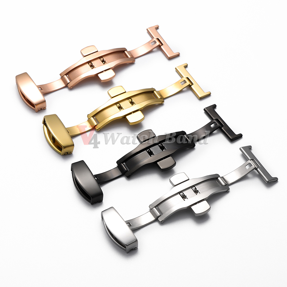 Polished Matte Double Button W – обзор и цена Butterfly Clasp Deployant
