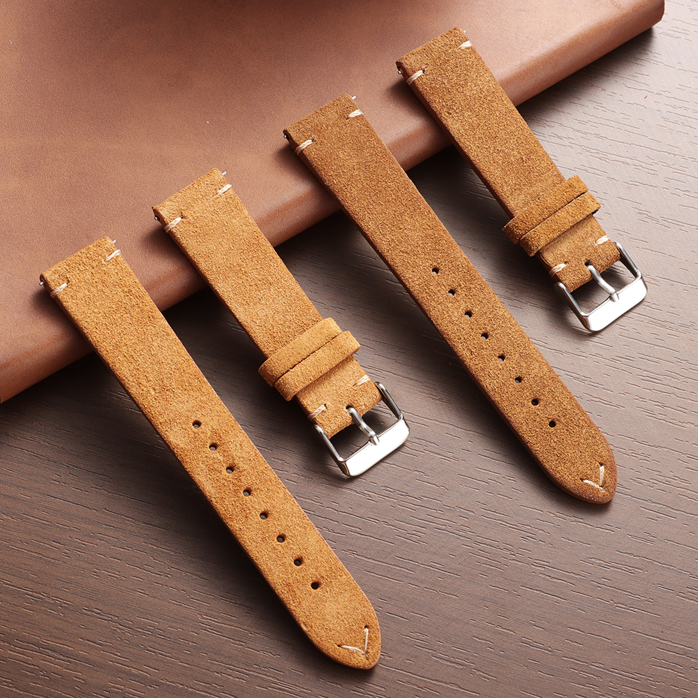 14 16 18 19 20 21 22mm Quick R – обзор и цена Suede Strap Watch