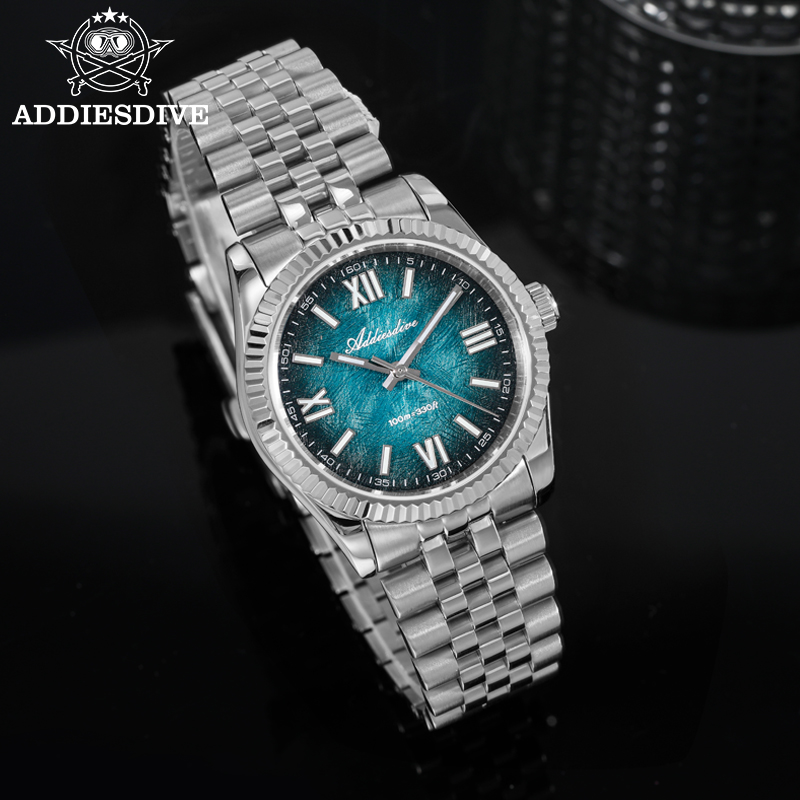 ADDIESDIVE Elegant Watch for W – обзор и цена Stainless Bracelet Diver