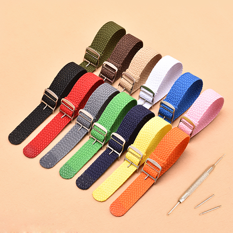 Nylon Weave Watch Strap for Pe – обзор и цена Perlon Strap Woven