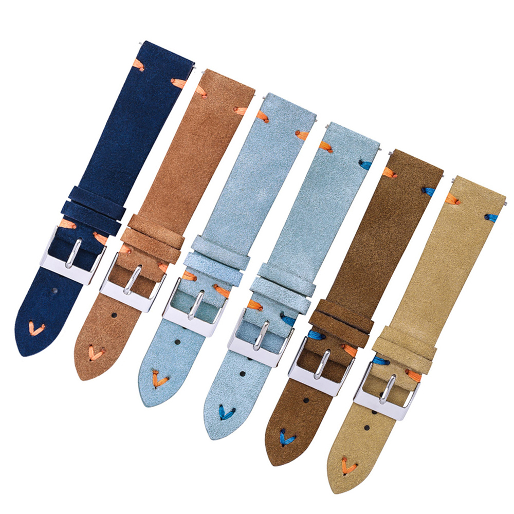 Suede Watch Straps 18mm 20mm H – обзор и цена Suede Strap Watch