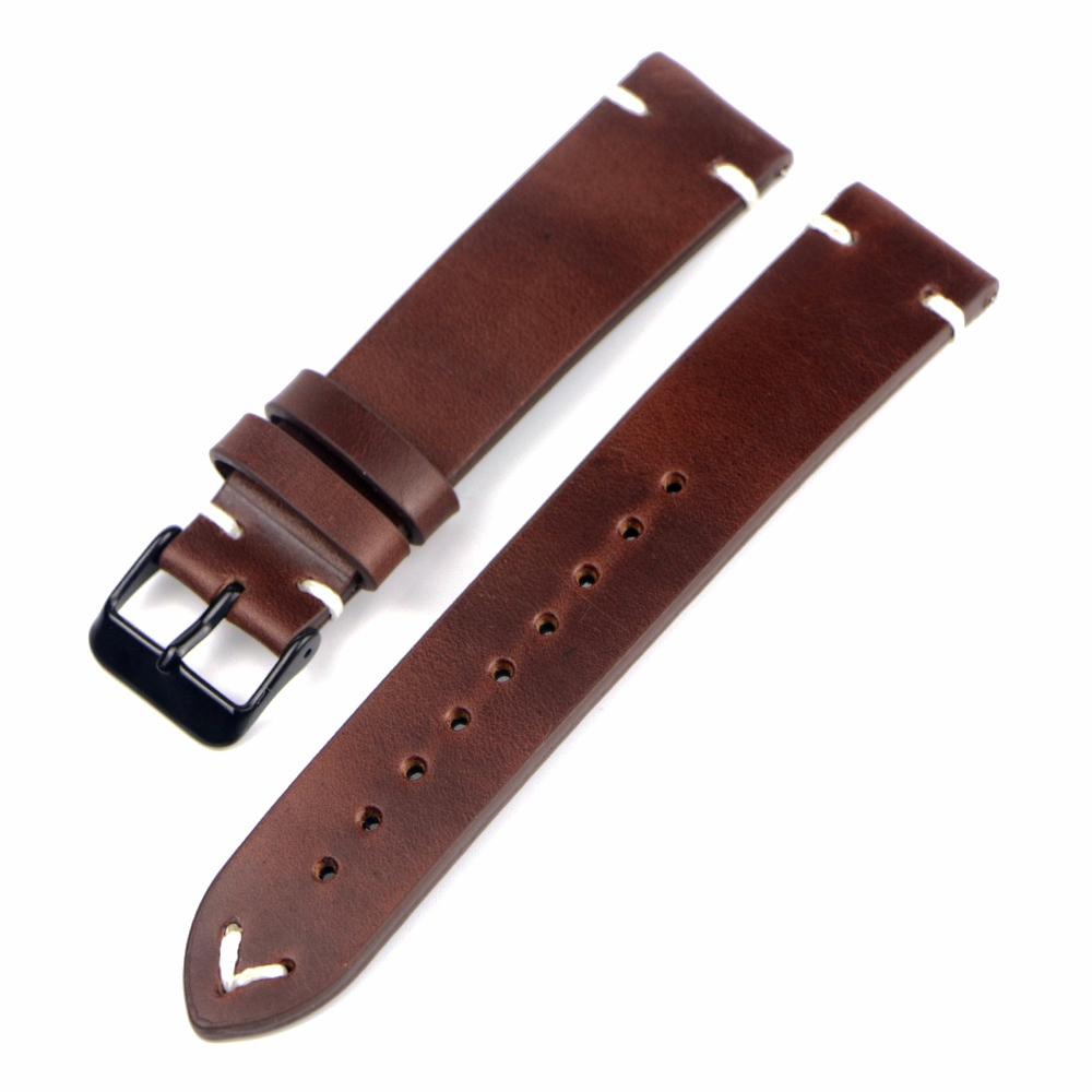 Vintage Genuine 18mm 19mm 20mm – обзор и цена Suede Strap Watch