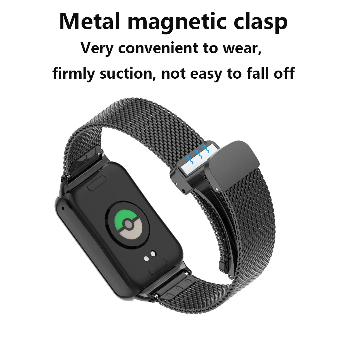 Suitable for Xiaomi band 8pro  – обзор и цена Mesh Strap Metal