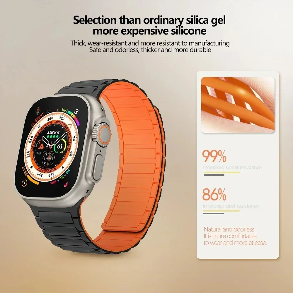 Magnetic sports band for Apple – обзор и цена Milanese Loop Magnetic
