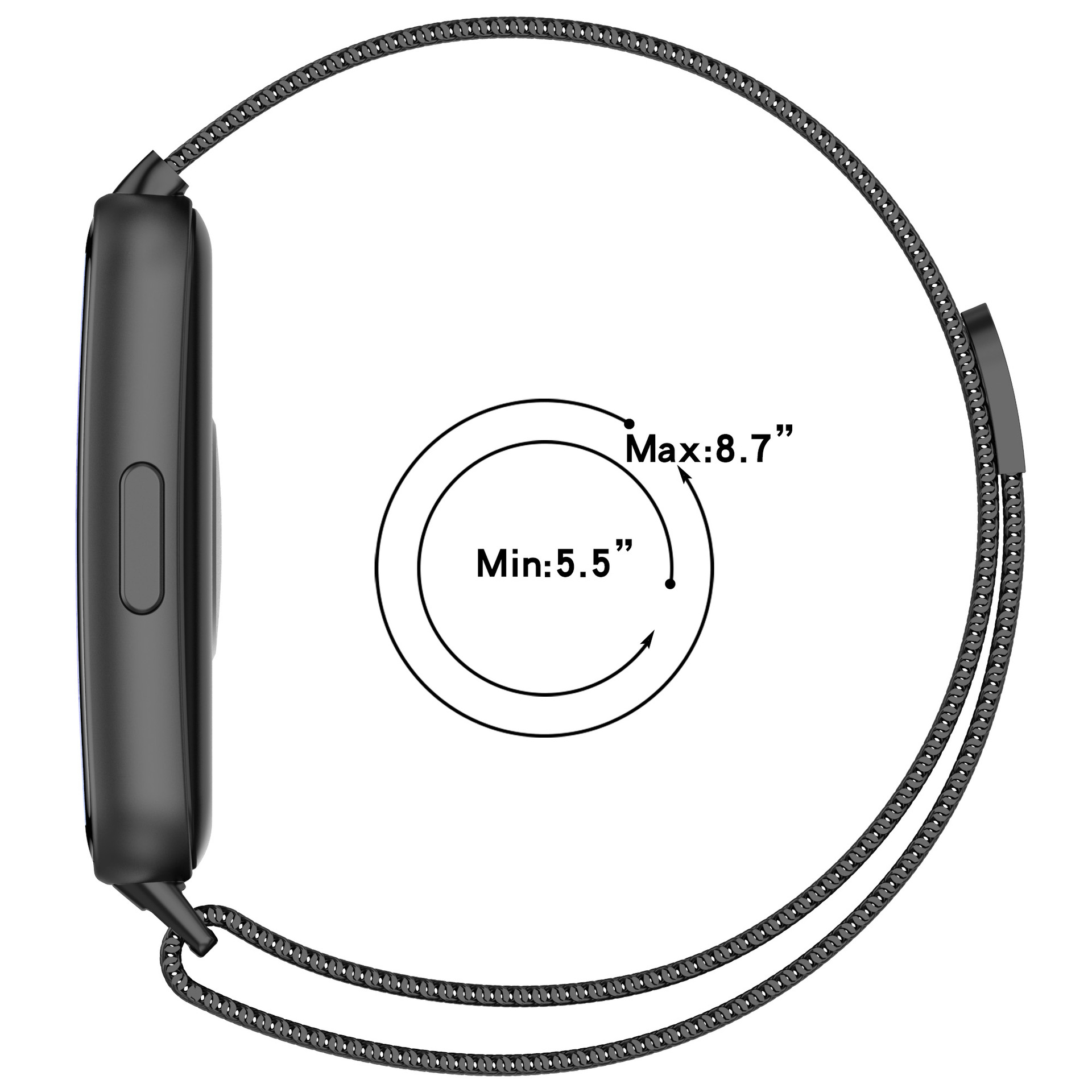 2in1 Strap Case For Huawei Ban – обзор и цена Milanese Loop Magnetic