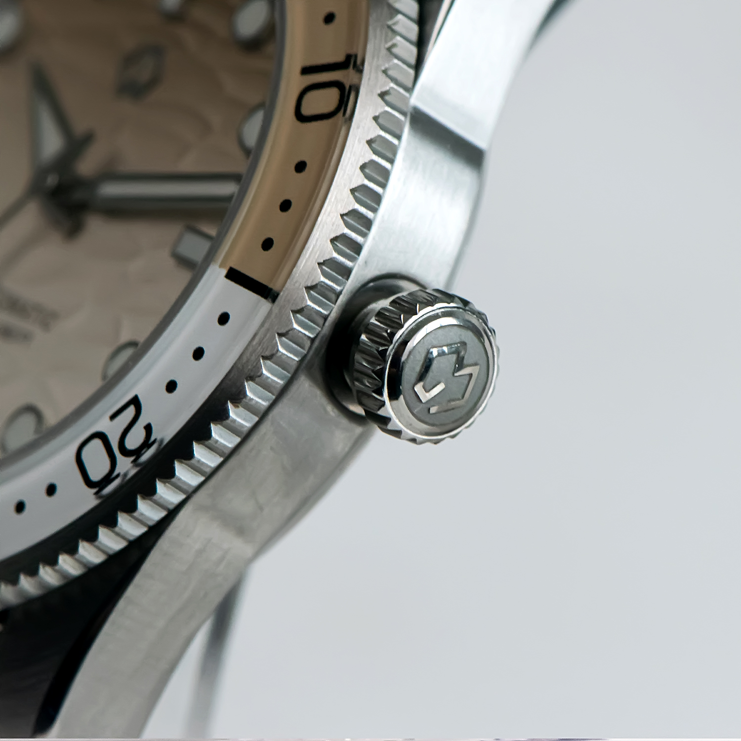 40mm Diver Watch Texture Men's – обзор и цена Rubber Strap Diver