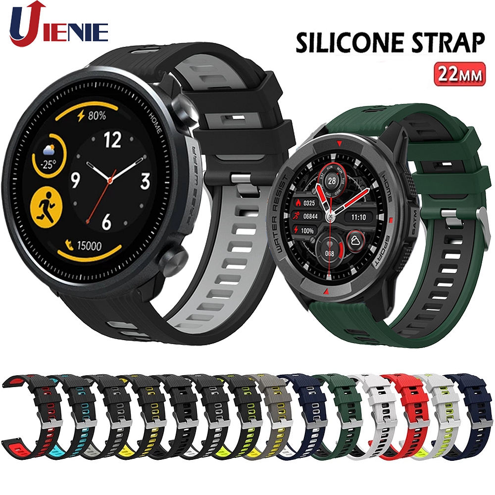 22mm Soft Silicone Watchband f – обзор и цена Silicone Watch Band 22Mm