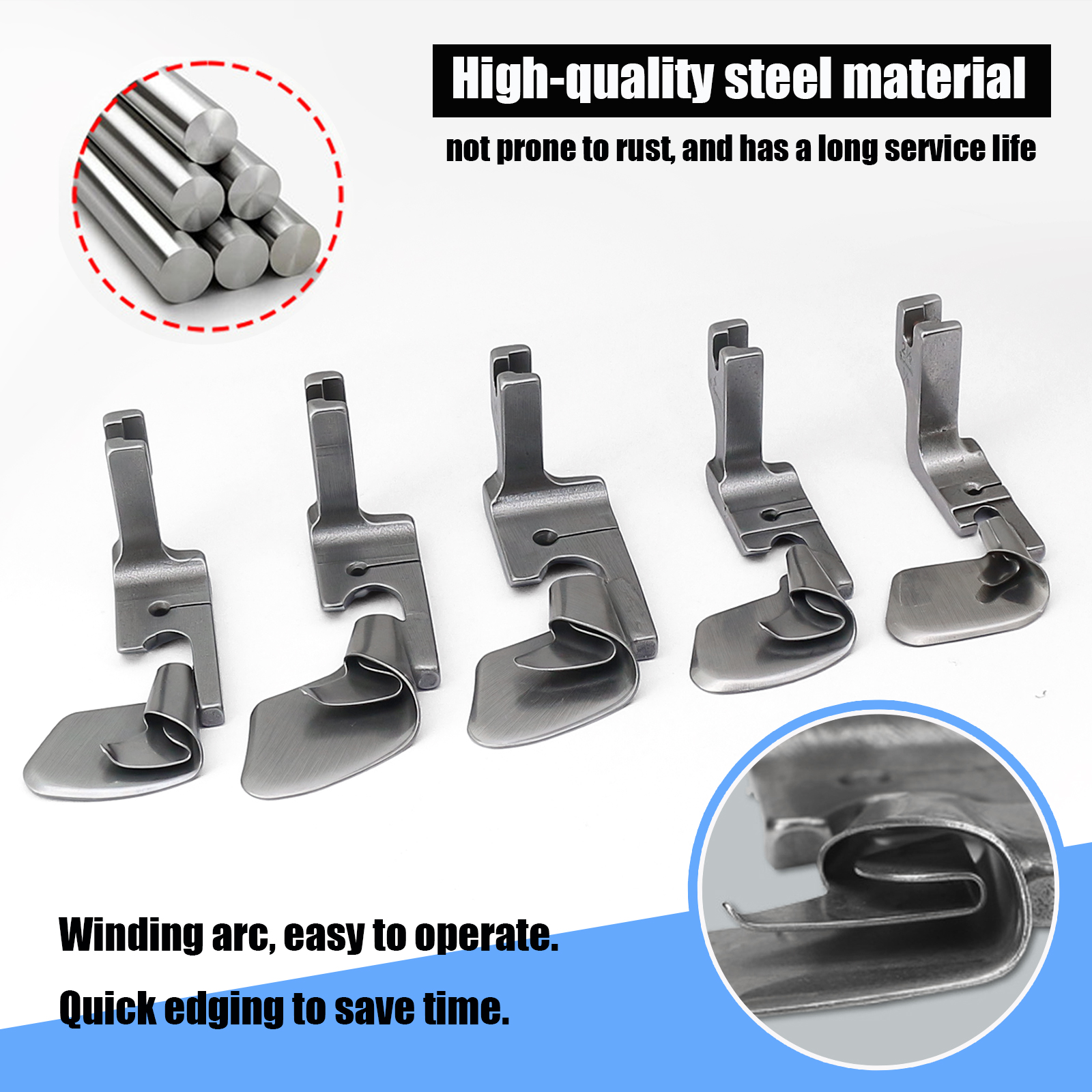 Curved Scroll Hemmer Foot 3.2- – обзор и цена Curved Spring Bar