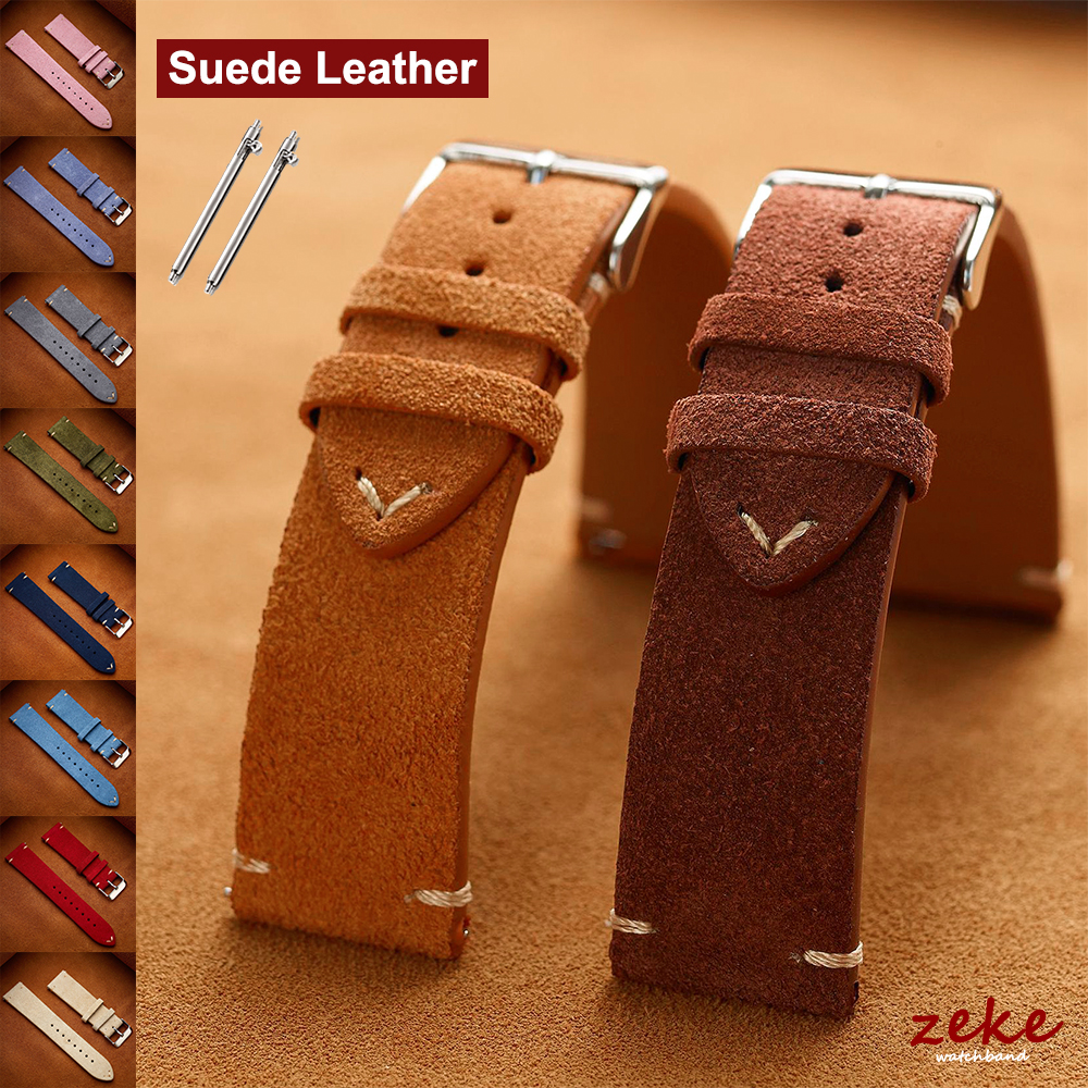 Brown Genuine Leather Watch Ba – обзор и цена Suede Strap Watch