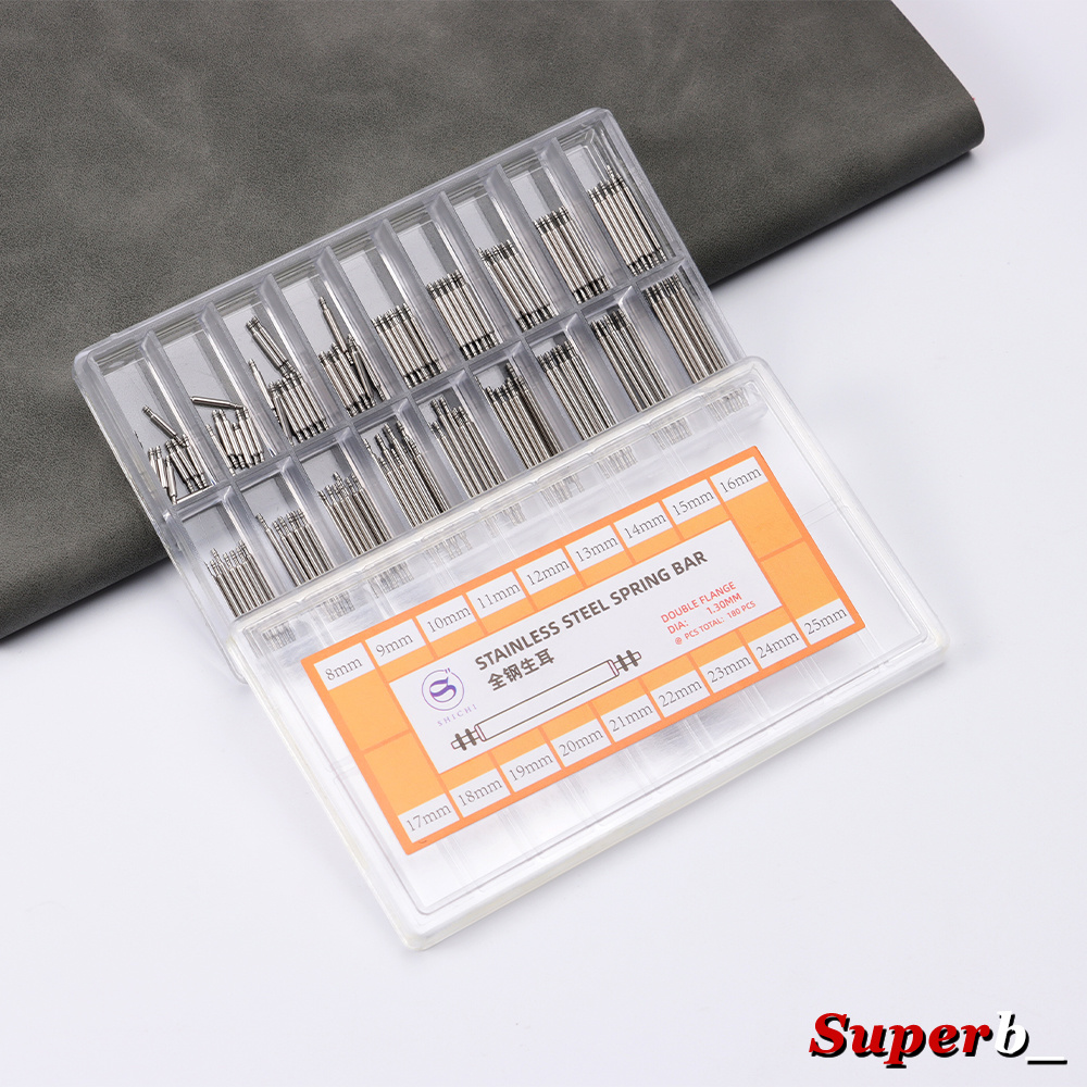360pcs Dia 1.3mm/1.5mm/1.8mm S – обзор и цена Spring Bar Tool Set