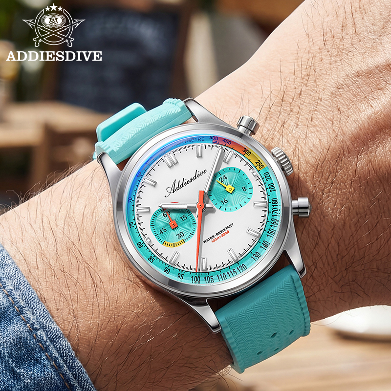 ADDIESDIVE NEW Multifunction C – обзор и цена Rubber Strap Diver