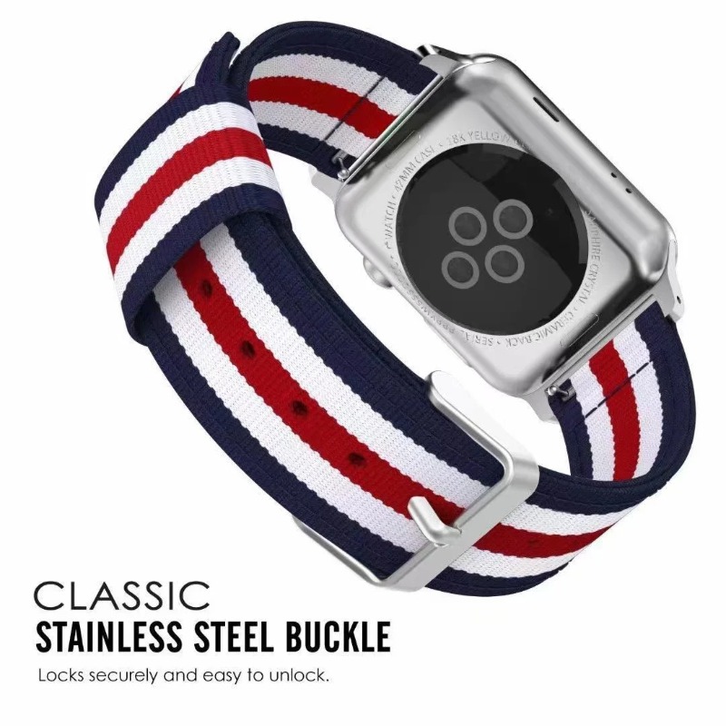 Nylon Canvas Strap For Apple W – обзор и цена Canvas Strap Watch