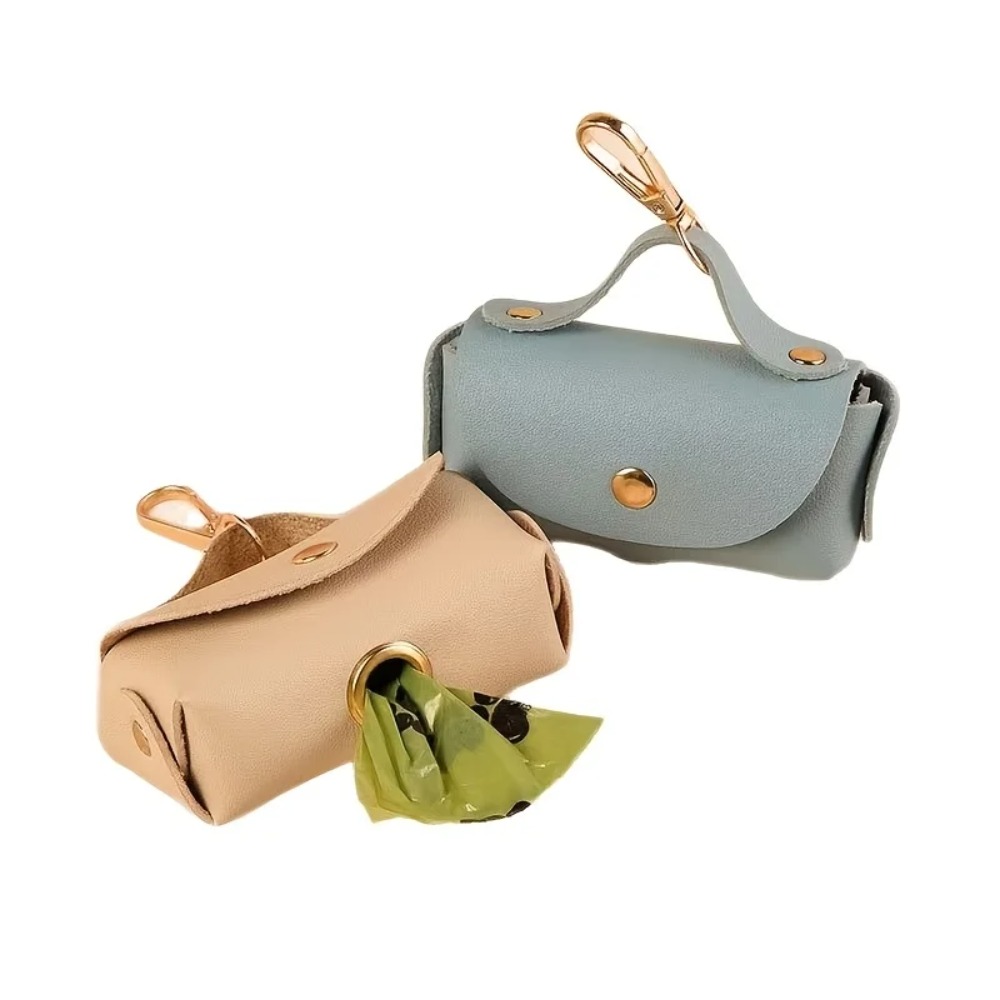 Elegant Leather Dog Poop Bag C – обзор и цена Leather Strap Quick Release