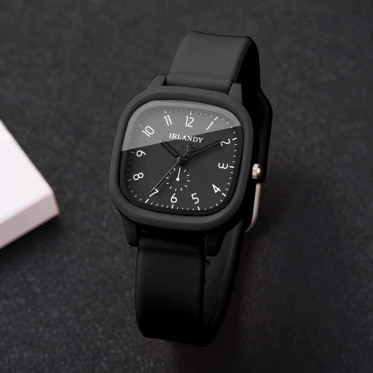 Fashion Square Women Quartz Wa – обзор и цена Silicone Band Women