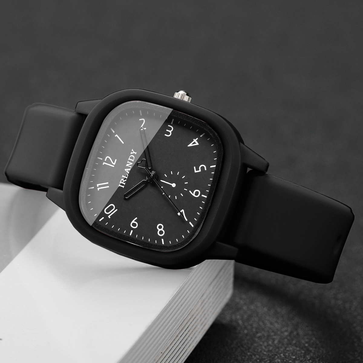 Fashion Square Women Quartz Wa – обзор и цена Silicone Band Women