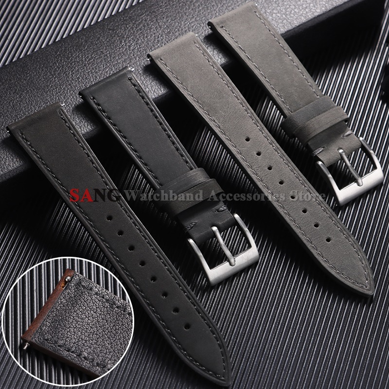 18mm 19mm 20mm 21mm 22mm 24mm  – обзор и цена Leather Strap Quick Release
