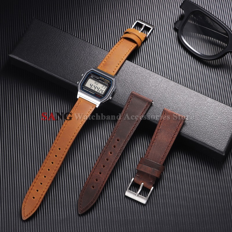 18mm 19mm 20mm 21mm 22mm 24mm  – обзор и цена Leather Strap Quick Release