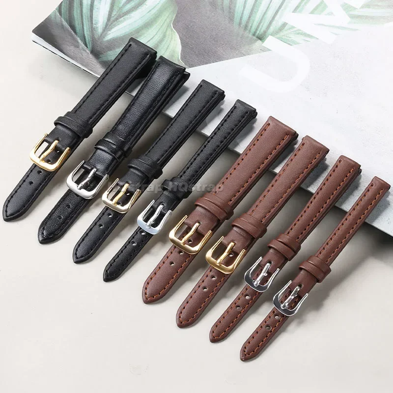 PU Leather Strap 10mm 12mm 14m – обзор и цена Suede Strap Watch