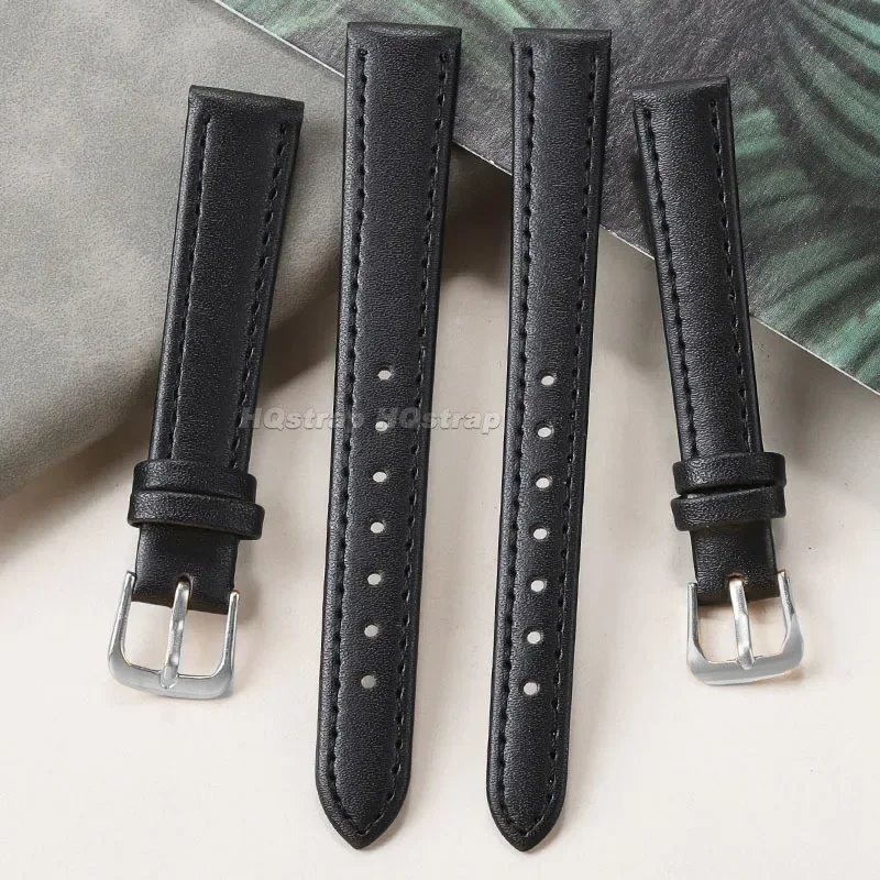 PU Leather Strap 10mm 12mm 14m – обзор и цена Suede Strap Watch