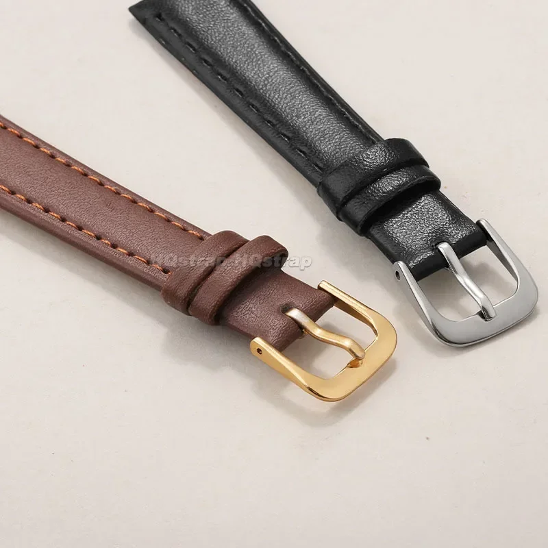 PU Leather Strap 10mm 12mm 14m – обзор и цена Suede Strap Watch