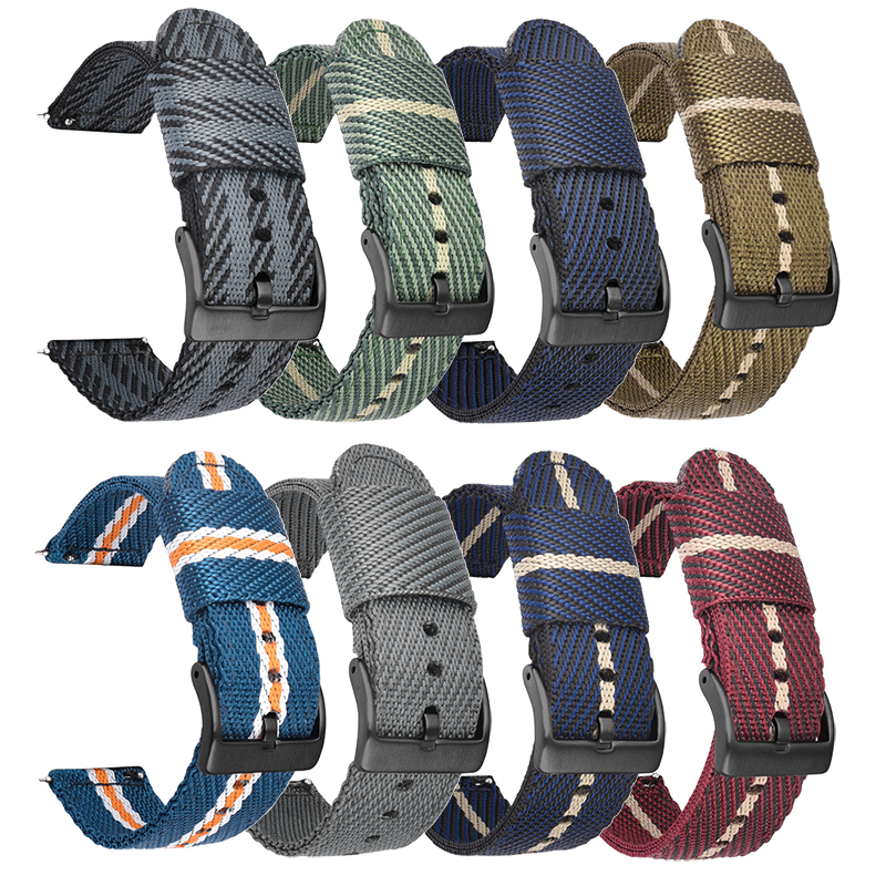 Woven Nylon Strap 18mm 20mm 22 – обзор и цена Nato Strap Nylon