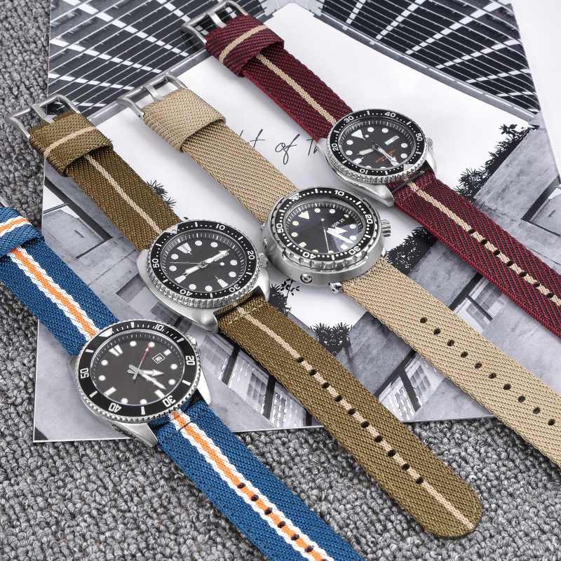 Woven Nylon Strap 18mm 20mm 22 – обзор и цена Nato Strap Nylon