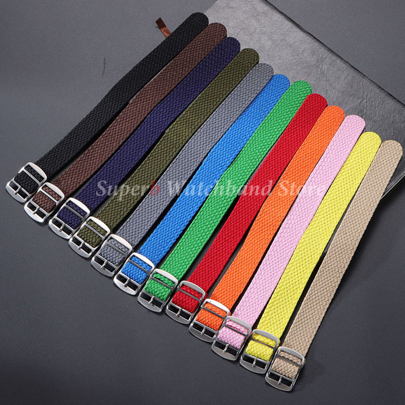 Nylon Woven Canvas Watch Band  – обзор и цена Perlon Strap Woven