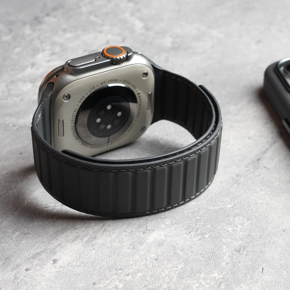 Magnetic Nappa Genuine Strap f – обзор и цена Suede Strap Watch