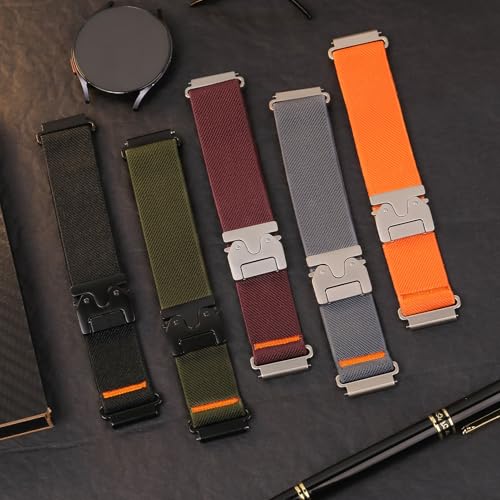 20mm 22mm band For Amazfit bip – обзор и цена Parachute Strap Elastic