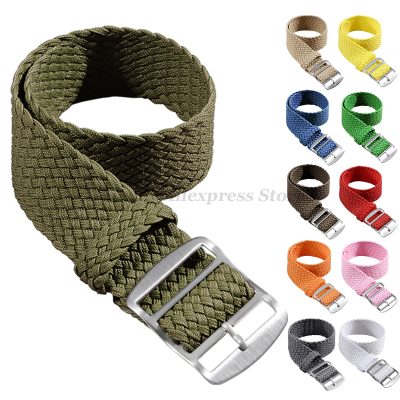 Woven Nylon Strap For Perlon W – обзор и цена Nato Strap Nylon