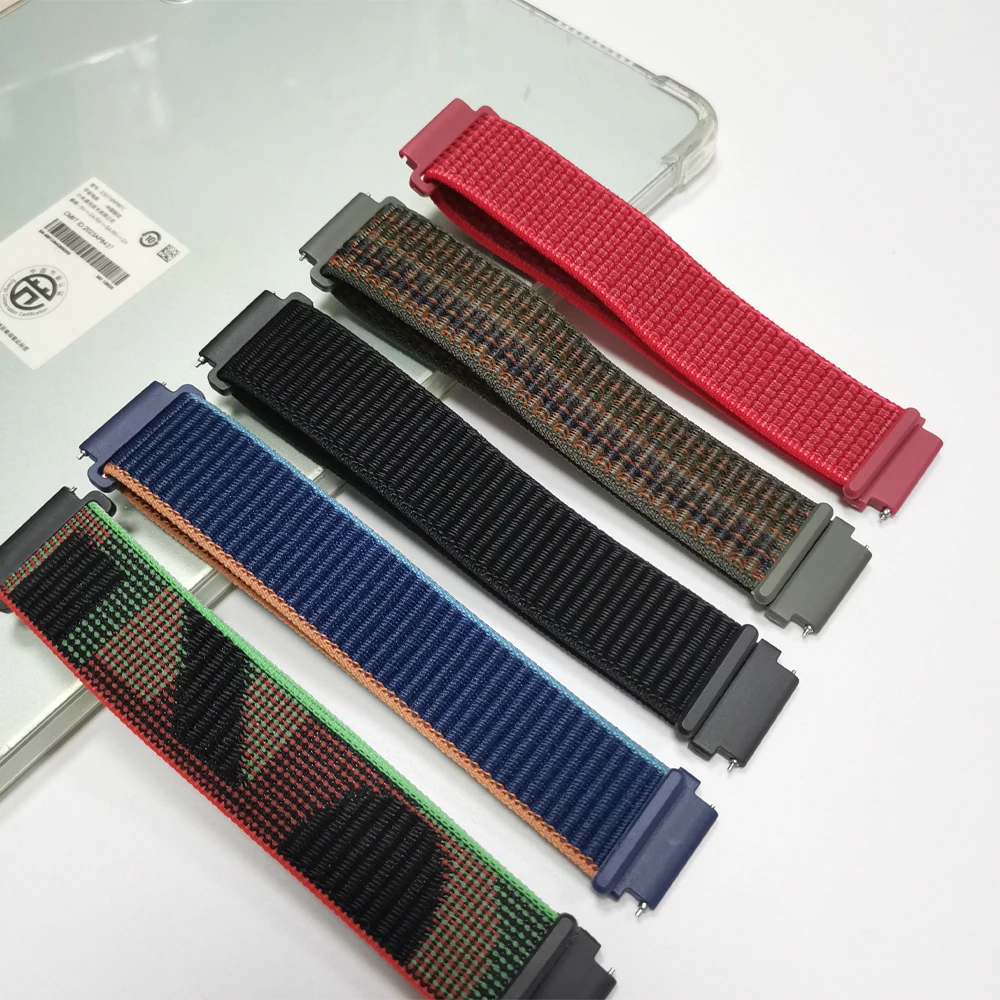 Nylon Breathable Loop Watchban – обзор и цена Sport Loop Velcro