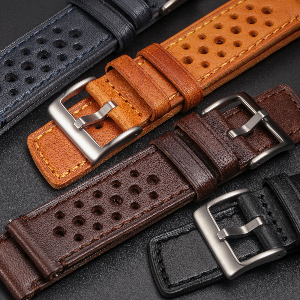 Hemsut Cowhide Watch Band Quic – обзор и цена Leather Strap Quick Release