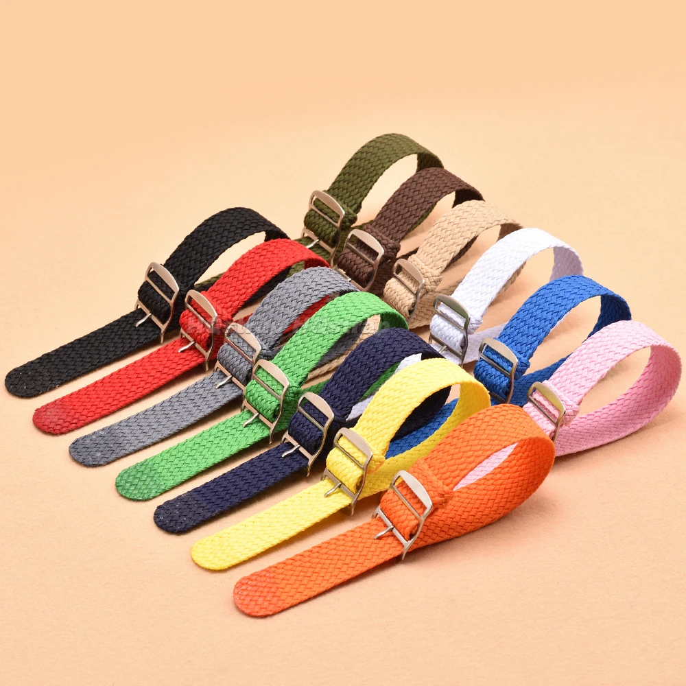 Woven Nylon Watch Strap 14mm 1 – обзор и цена Perlon Strap Woven