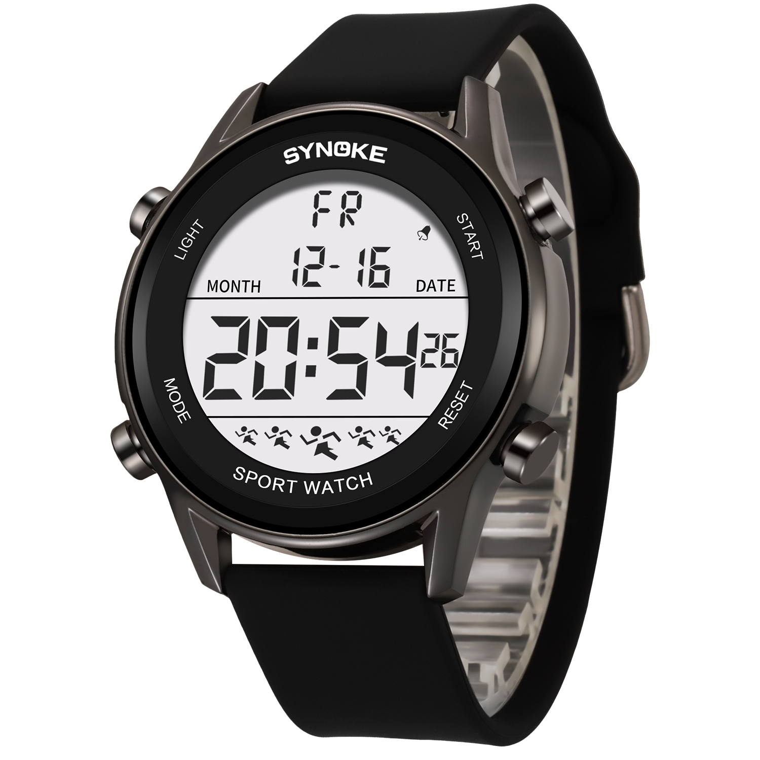 Digital Watches For Men Waterp – обзор и цена Rubber Strap Diver