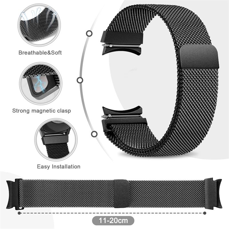 Milanese Loop Strap For Samsun – обзор и цена Milanese Loop Magnetic
