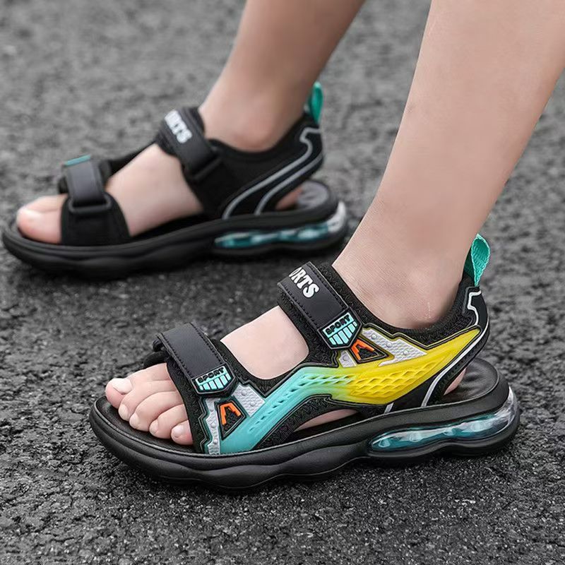 Children's Summer New Open Toe – обзор и цена Sport Loop Velcro