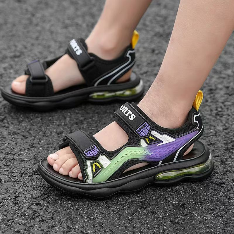 Children's Summer New Open Toe – обзор и цена Sport Loop Velcro