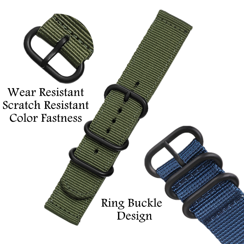 20mm 22 mm Canvas Sport Nylon  – обзор и цена Canvas Strap Watch